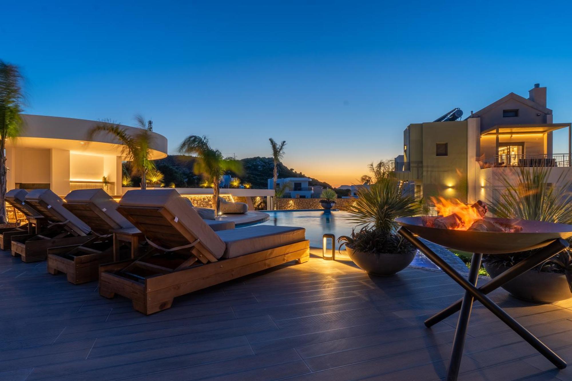Rhode Luxury Villa Kalithies Luaran gambar